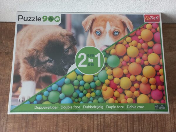 Trefl - Puppies & Marbles - Dubbelzijdig - NIEUW
