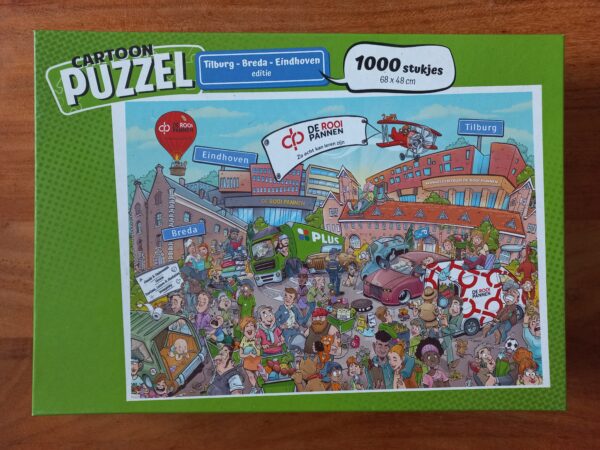 Cartoon puzzel - De Rooi Pannen