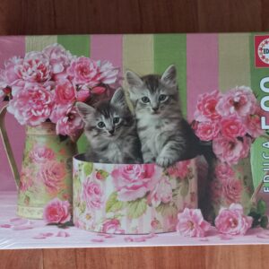 Educa - Kittens with Roses - NIEUW