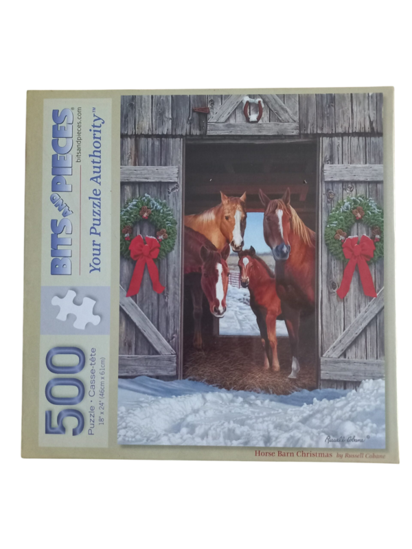 Bits and Pieces - Horse Barn Christmas - NIEUW