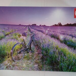 Educa - Bike in a Lavender Field