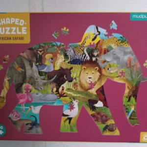 Shaped Puzzle - African Safari 