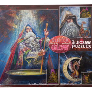 Ceaco - Magical Glitter & Glow - 3 puzzels in 1 - NIEUW