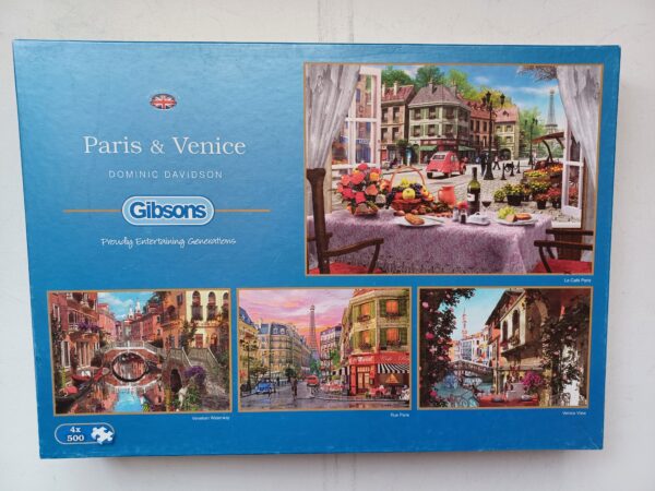 Gibsons - Paris & Venice - 4 x 500