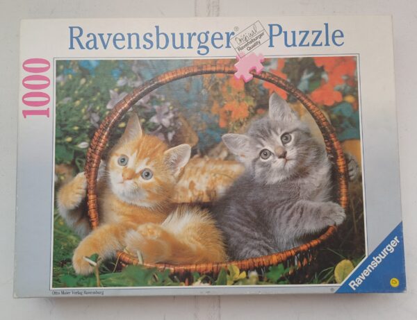 Ravensburger - Two Kittens in the Basket