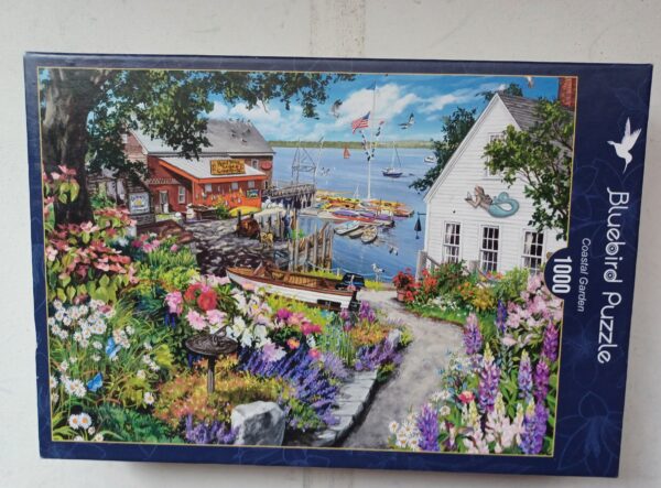 Bluebird Puzzle - Coastal Garden