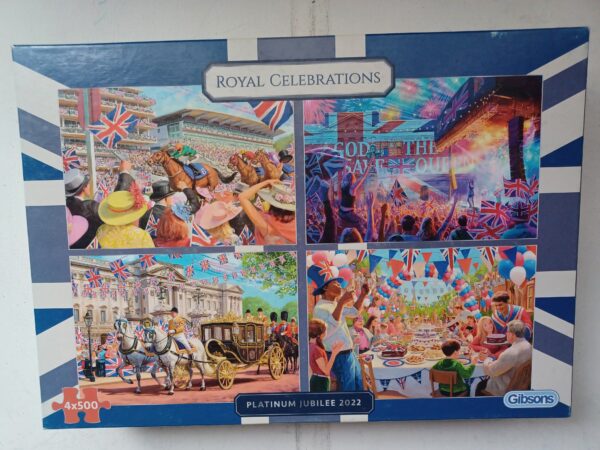 Gibsons - Royal Celebrations - 4 x 500
