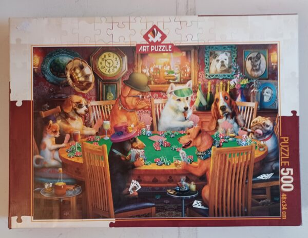 Art Puzzle - The Gambler Dogs
