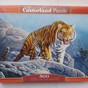 Castorland - Tiger on the Rocks - NIEUW
