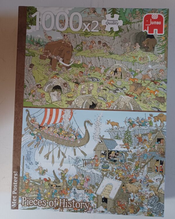 Jumbo - De Prehistorie - De Vikingen - 2 x 1000