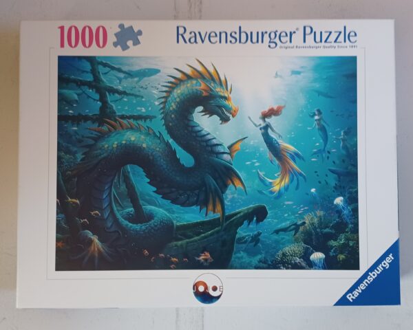 Ravensburger - Enchanted Depths: Dragon, Mermaid and Turtles