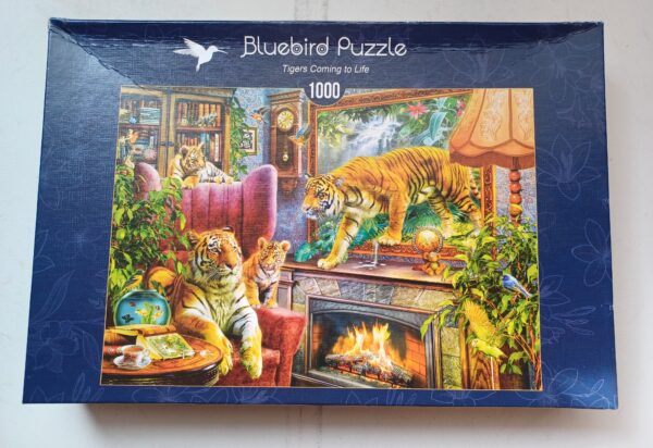 Bluebird Puzzle - Tigers Coming to Life