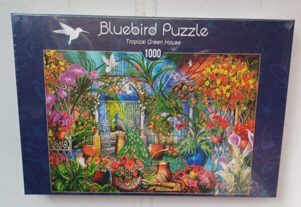 Bluebird Puzzle - Tropical Green House - NIEUW