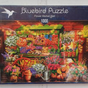 Bluebird Puzzle - Flower Market Stall - NIEUW