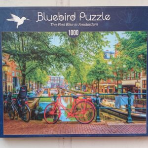Bluebird Puzzle - The Red Bike in Amsterdam