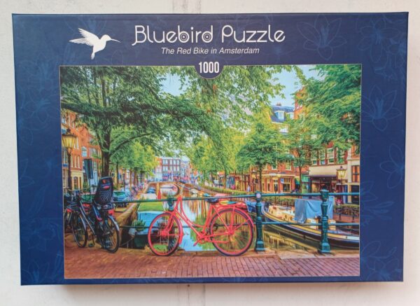 Bluebird Puzzle - The Red Bike in Amsterdam