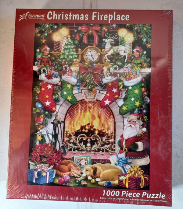 Vermont Company - Christmas Fireplace - NIEUW
