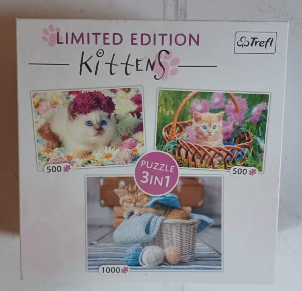 Trefl - Kittens - 1 x1000 - 2 x 500