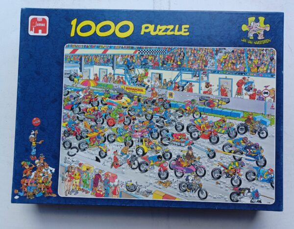 Jan van Haasteren - Motorrace