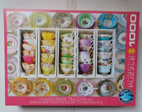 Eurographics - Colorful Tea Cups - NIEUW