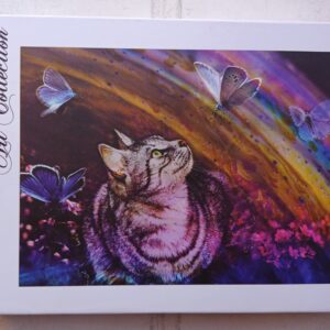 Grafika - Cat and Butterflies