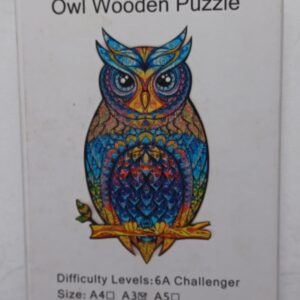 Wooden Puzzle - Owl
