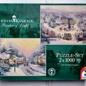 Schmidt - Thomas Kinkade - St. Nicholas Circle - Village Christmas - 2x1000