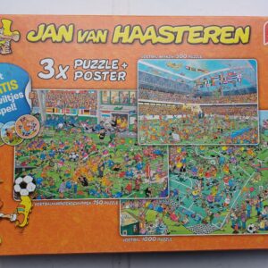 Jan van Haasteren - Voetbal - Voetbalkampioenschappen - Voetbal Waanzin - 1000-750-500