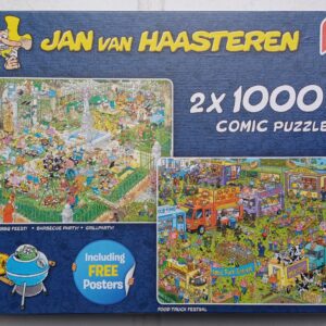 Jan van Haasteren - BBQ Feest! - Food Truck Festival - 2x1000