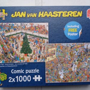 Jan van Haasteren - Kerstkoopjes - Black Friday - 2x1000