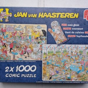 Jan van Haasteren - Zeebanket - Taartenternooi - 2x1000