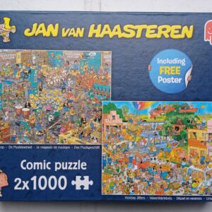 Jan van Haasteren - De Muziekwinkel - Vakantiekriebels - 2x1000