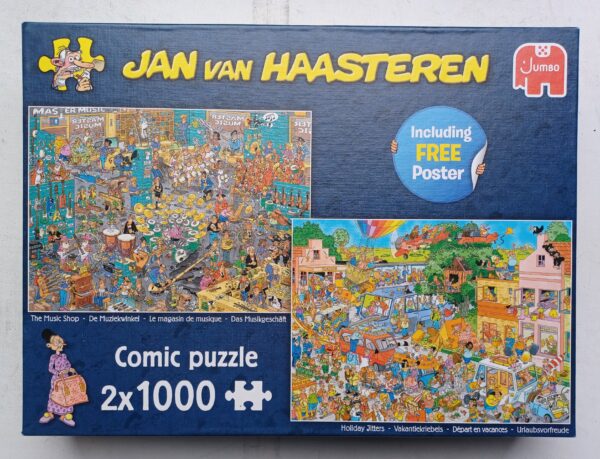 Jan van Haasteren - De Muziekwinkel - Vakantiekriebels - 2x1000
