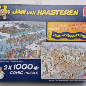 Jan van Haasteren - Elfstedentocht - Nieuwjaarsduik - 2x1000