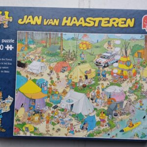 Jan van Haasteren - Kamperen in het Bos