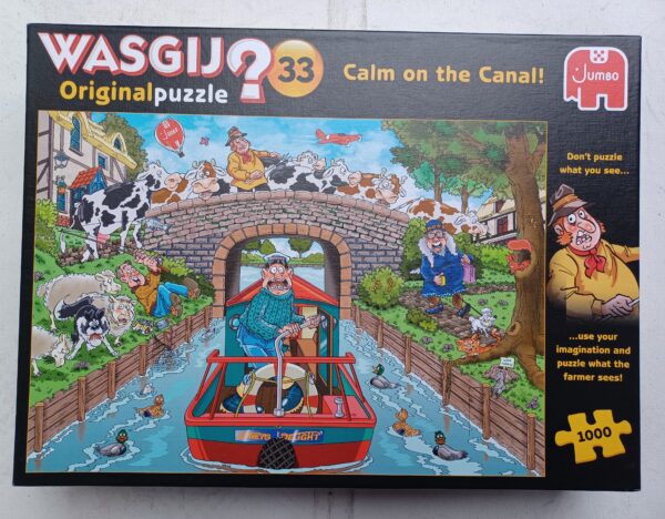 Wasgij Original 33 - Calm on the Canal! 