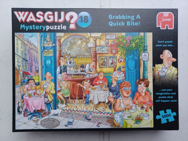 Wasgij Mystery 18 - Grabbing a Quick Bite!