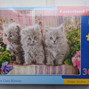 Castorland - Three Grey Kittens - NIEUW