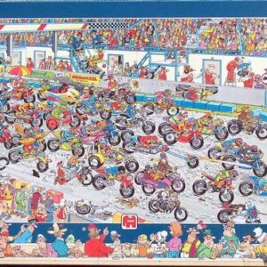 Jan van Haasteren - Motorrace