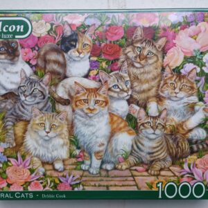 Falcon - Floral Cats - NIEUW