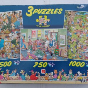 Jan van Haasteren - Golf - At the Gym - Flea Market - 500-750-1000