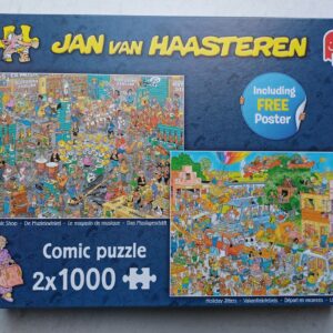 Jan van Haasteren - De Muziekwinkel - Vakantiekriebels - 2x1000