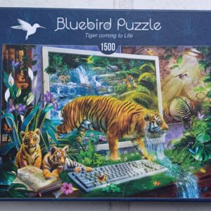 Bluebird Puzzle - Tiger Coming to Life