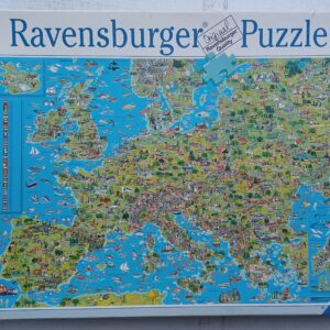 Ravensburger - Geïllustreerde Europakaart