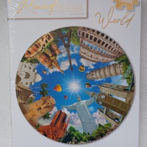 Jigsaw Puzzle - Round Puzzle World - NIEUW