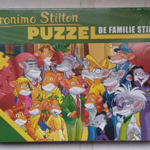 Geronimo Stilton Puzzel - De Familie Stilton - NIEUW