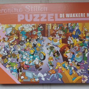 Geronimo Stilton Puzzel - De Wakkere Muis