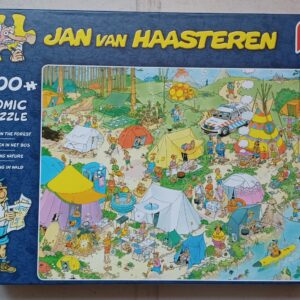 Jan van Haasteren - Kamperen in het Bos