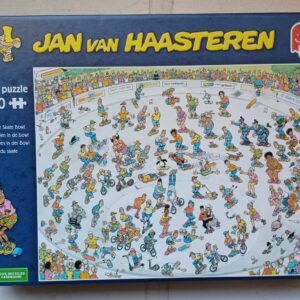 Jan van Haasteren - Skateboarden in de Bowl