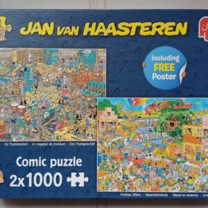 Jan van Haasteren - De Muziekwinkel - Vakantiekriebels - 2x1000